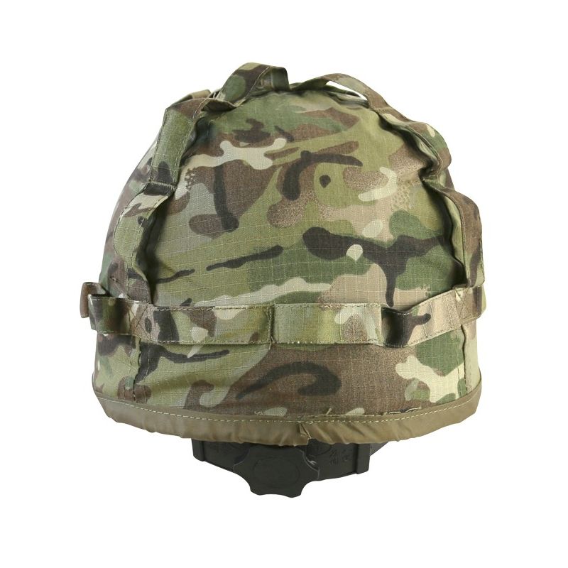 Casco plástico US-Style con cubierta BTP camuflaje talla 53–60 cm