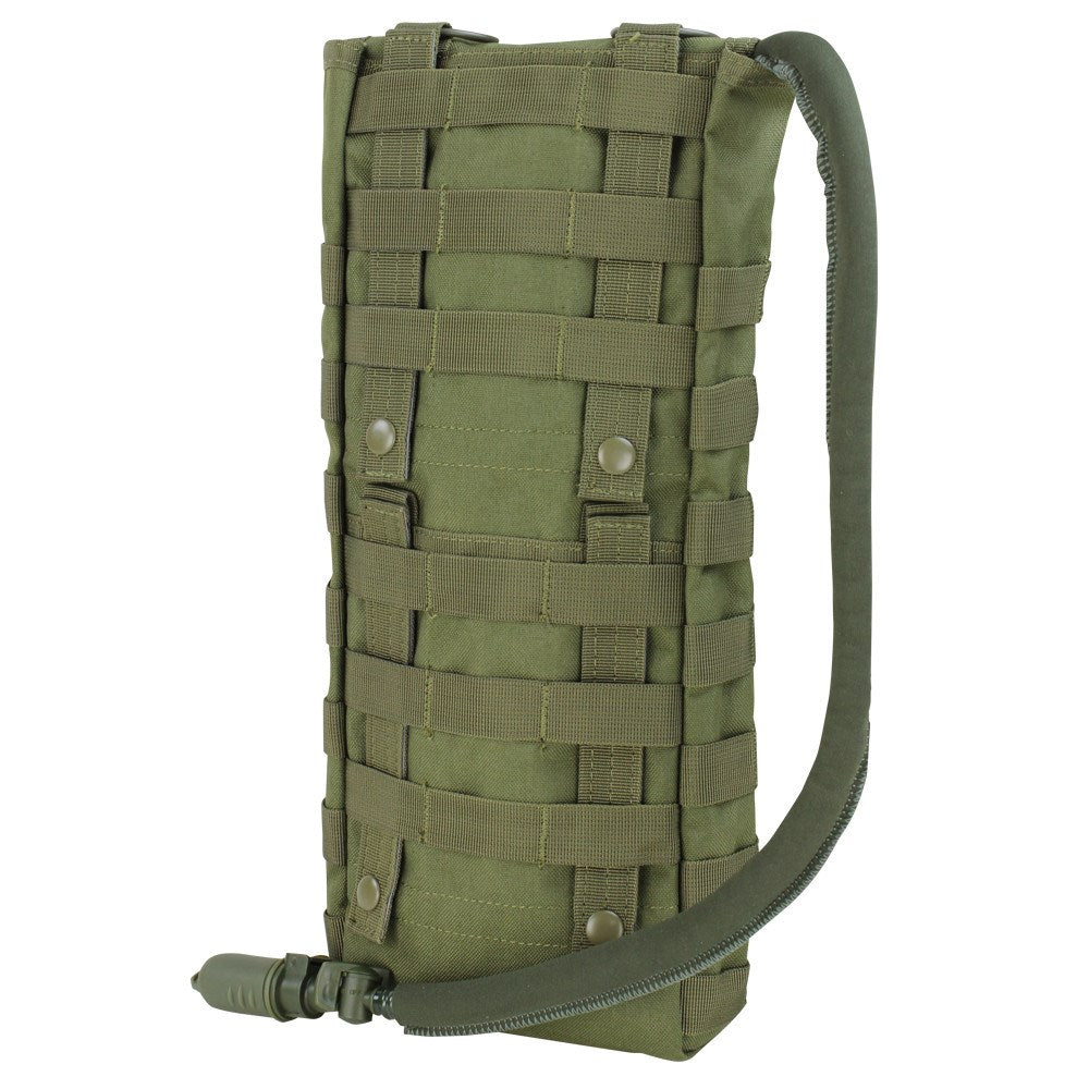 Bolsa hidratación MOLLE verde con depósito 2,5 L y 7 filas PALS