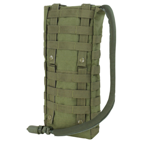 Bolsa hidratación MOLLE verde con depósito 2,5 L y 7 filas PALS