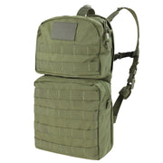 Bolsa de hidratación MOLLE II verde con depósito 2,5L