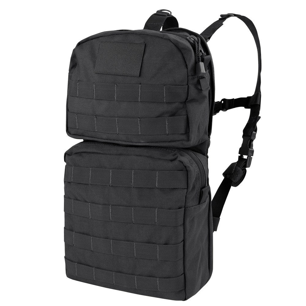 Bolsa de hidratación MOLLE II verde con depósito 2,5L