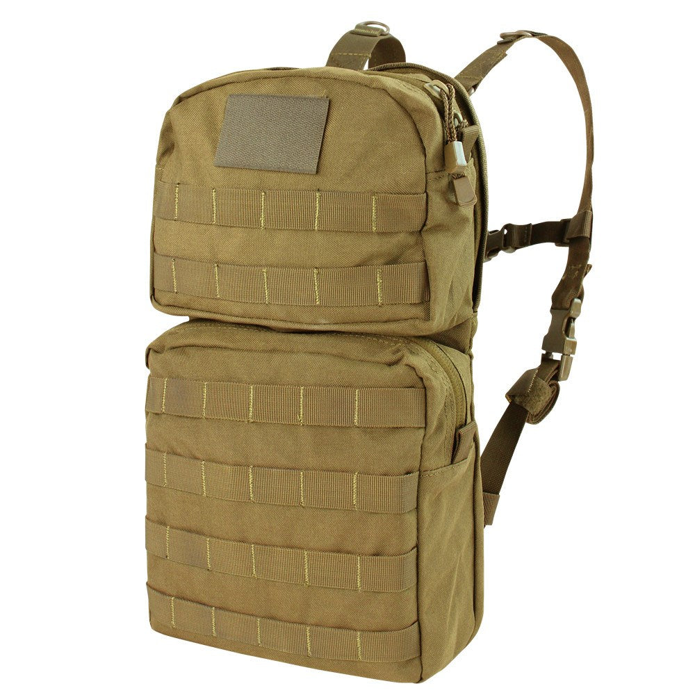 Bolsa de hidratación MOLLE II verde con depósito 2,5 L