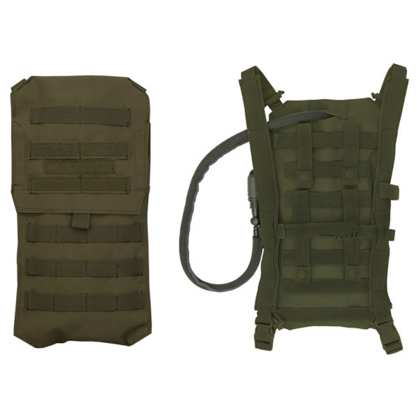 Mochila de hidratación Condor OASIS 2,5 l negra, perfil bajo y aislamiento térmico