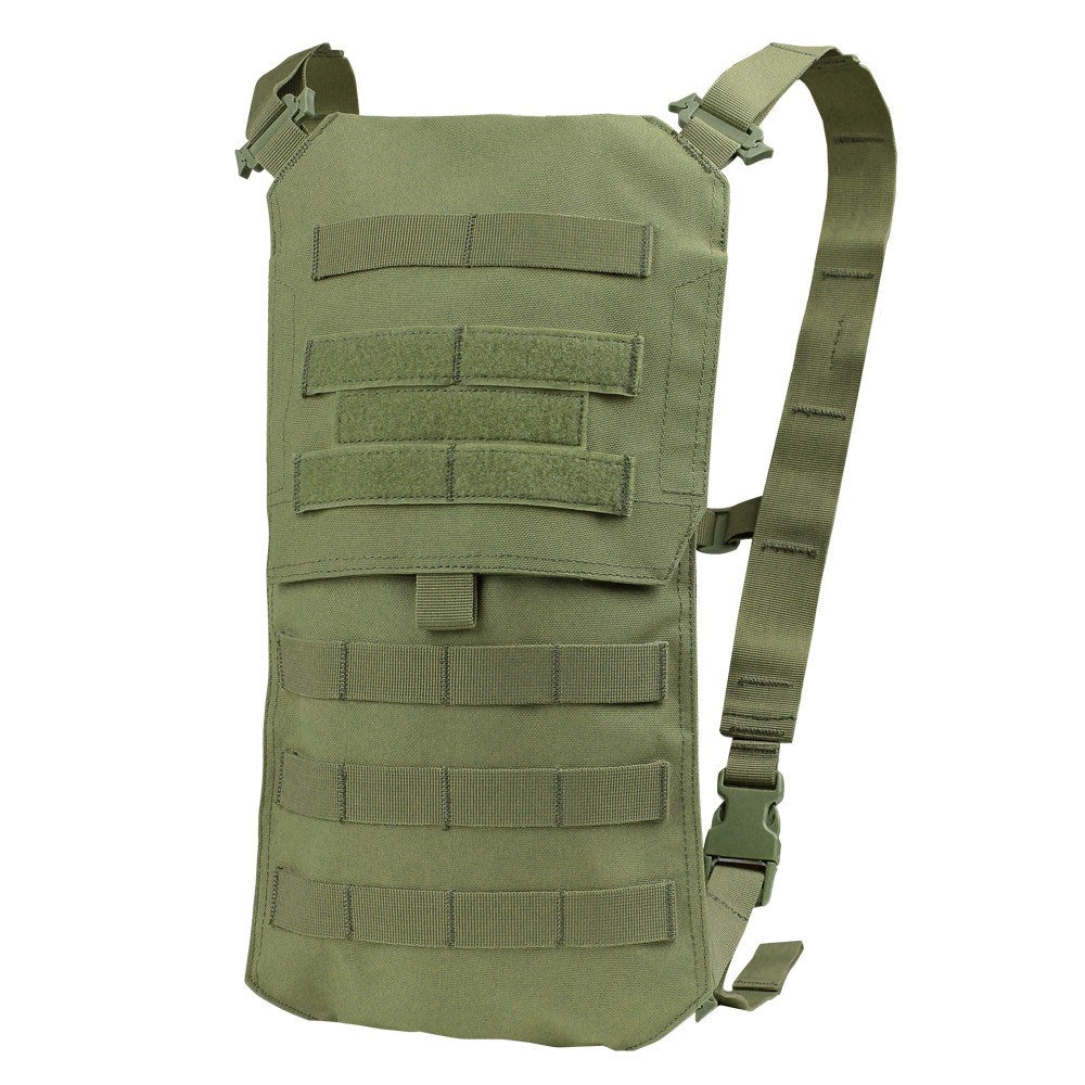 Mochila de hidratación Condor OASIS 2,5 l negra, perfil bajo y aislamiento térmico
