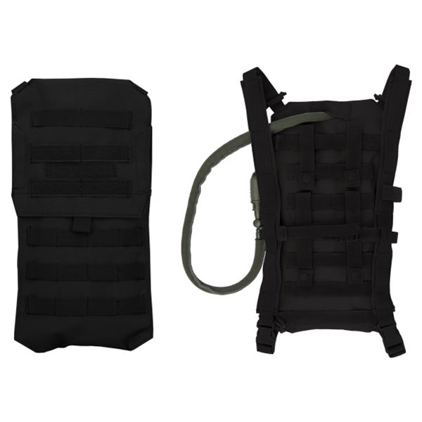 Mochila de hidratación Condor OASIS 2,5 l negra, perfil bajo y aislamiento térmico