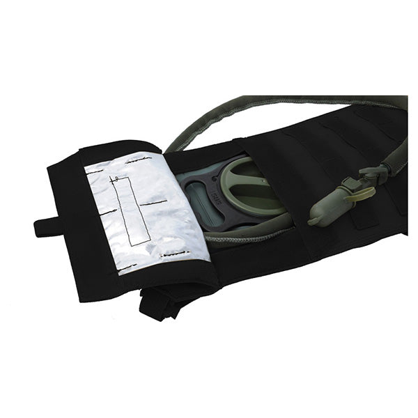 Mochila de hidratación Condor OASIS 2,5 l negra, perfil bajo y aislamiento térmico