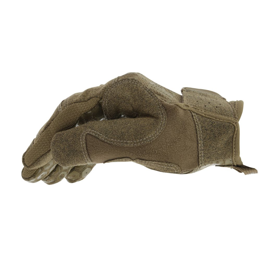 Guantes de tiro PRECISION PRO High-Dexterity color coyote, vista de palma con patrón Padlock™