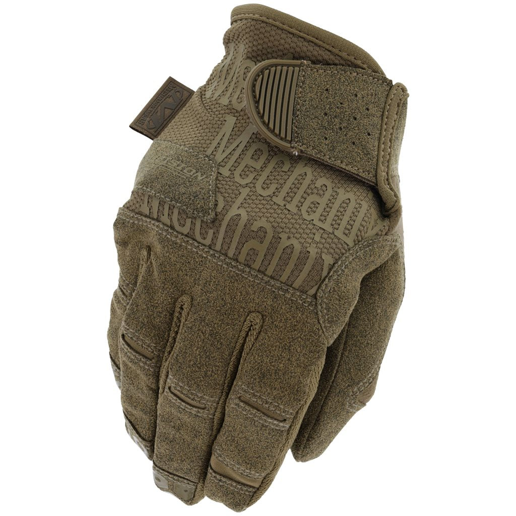 Guantes de tiro PRECISION PRO High-Dexterity color coyote, vista de palma con patrón Padlock™
