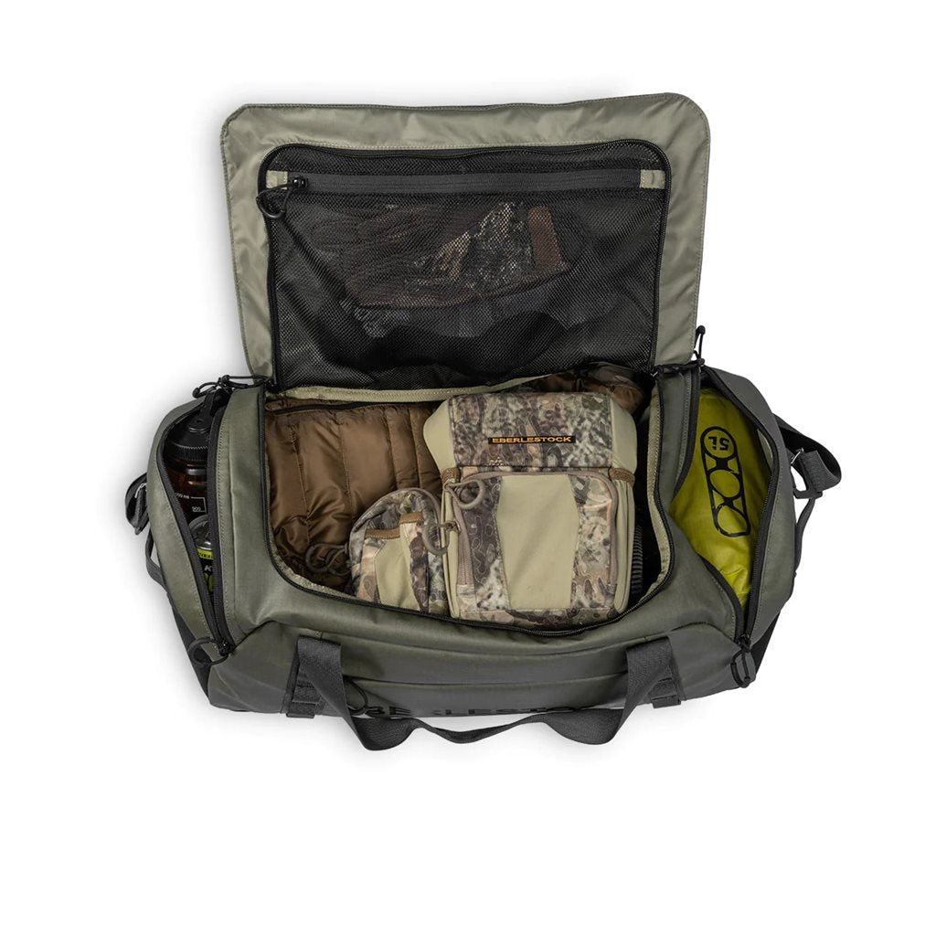 Bolsa de transporte HYLLUS 45 L impermeable; fondo y laterales en nylon 1000D TPU, cuerpo en 500D rip-stop TPU