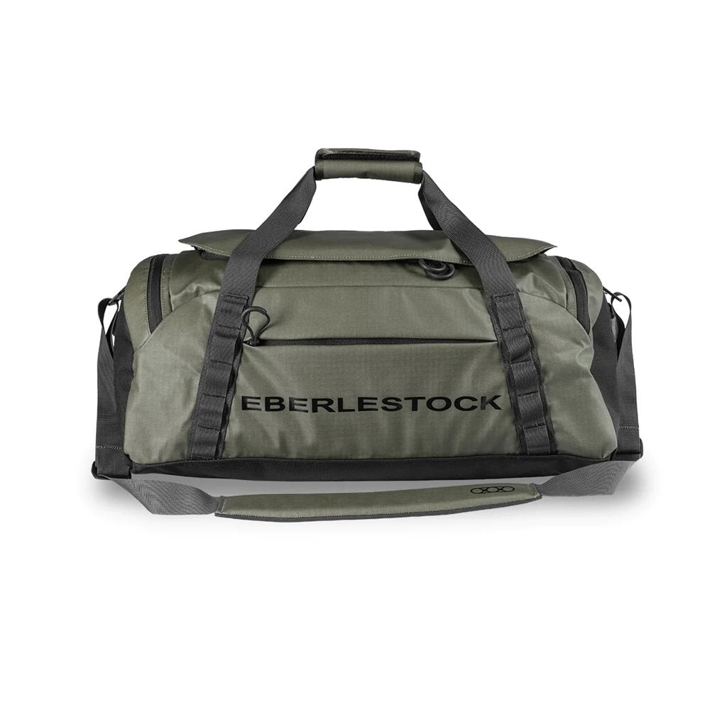 Bolsa HYLLUS 45 L negra, resistente al agua, nylon 1000D y 500D rip-stop