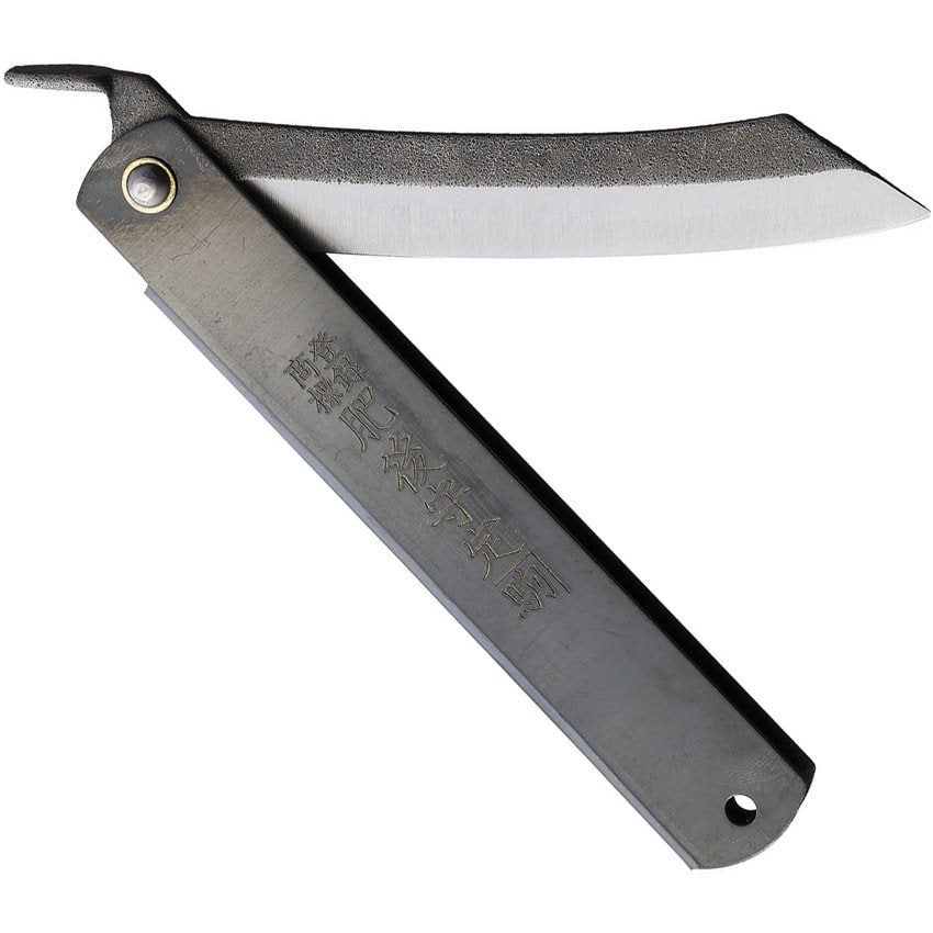 Navaja plegable NO.5 negra con hoja SK5 y mango de acero inoxidable