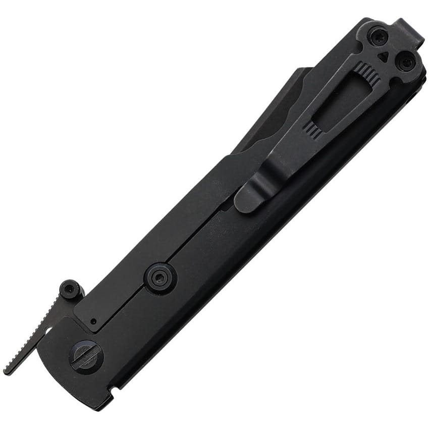Navaja plegable HIGONOKAMI VG-10 negra vista del producto