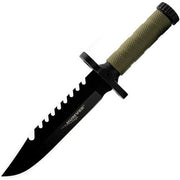 Cuchillo NEXT GEN hoja fija TAN con funda y accesorios survival