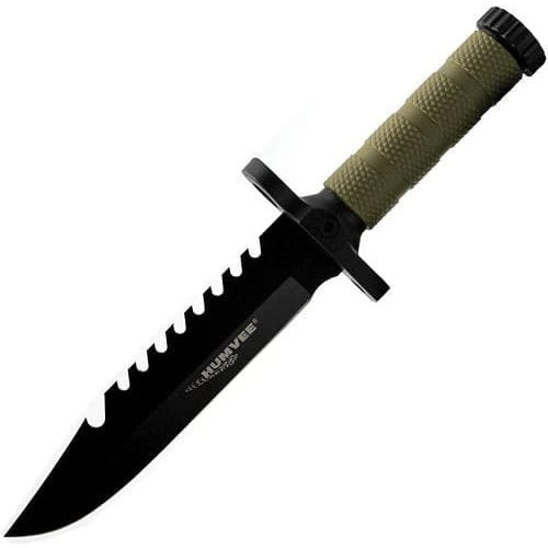 Cuchillo NEXT GEN hoja fija TAN con funda y accesorios survival