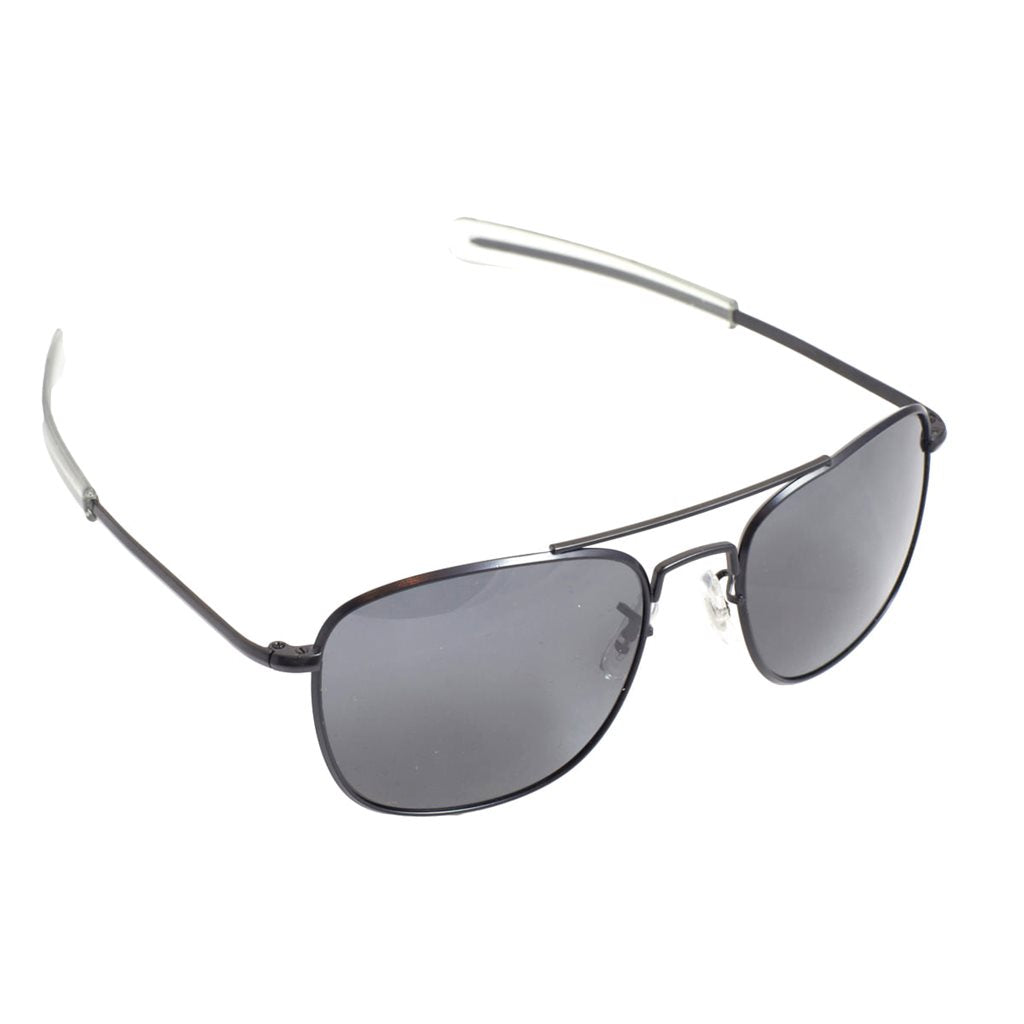 Gafas de sol polarizadas HUMVEE 57 mm negras con lentes ahumadas