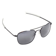 Gafas de sol polarizadas HUMVEE 57 mm negras con lentes ahumadas
