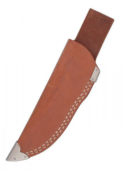 Cuchillo de caza Roebuck con hoja de punta caída y mango de asta de ciervo  HN-KH2507 - Espadas y Más