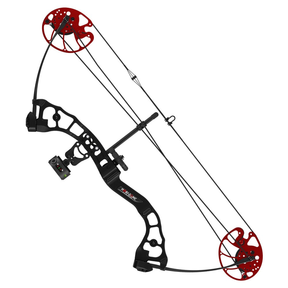 Arco Compuesto Hori-Zone Sparrow 30 lbs Negro