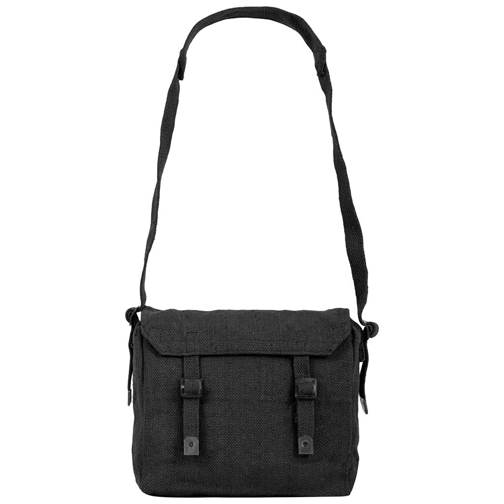Bolsa bandolera Webbing Haversack 45 l beige de lona lavada con diseño clásico