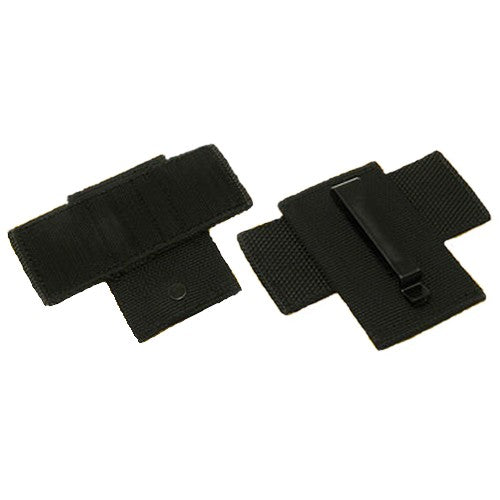 Soporte para porra de entrenamiento o tonfa con placa reforzada y velcro