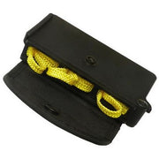 Estuche giratorio para 3 esposas textiles HTH-03 en negro