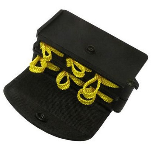 Funda rotativa MOLLE para 6 esposas textiles HT-01 negra