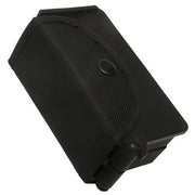 Funda con clip metálico para 6 esposas textiles HTH-66 negra