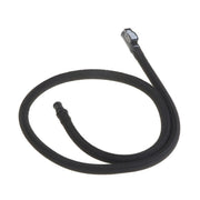 Manguera de repuesto QMT negra con trenzado textil y protección UV, compatible con SOURCE