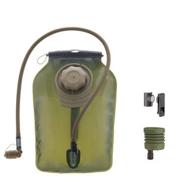 Reservorio de hidratación 3L USMC Coyote con adaptador UTA y clip