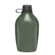 Cantimplora EXPLORER 1l con mosquetón y tapa verde