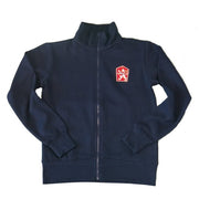 Sudadera retro ČSSR con emblema, sin capucha, costuras reforzadas y rib en puños y cintura