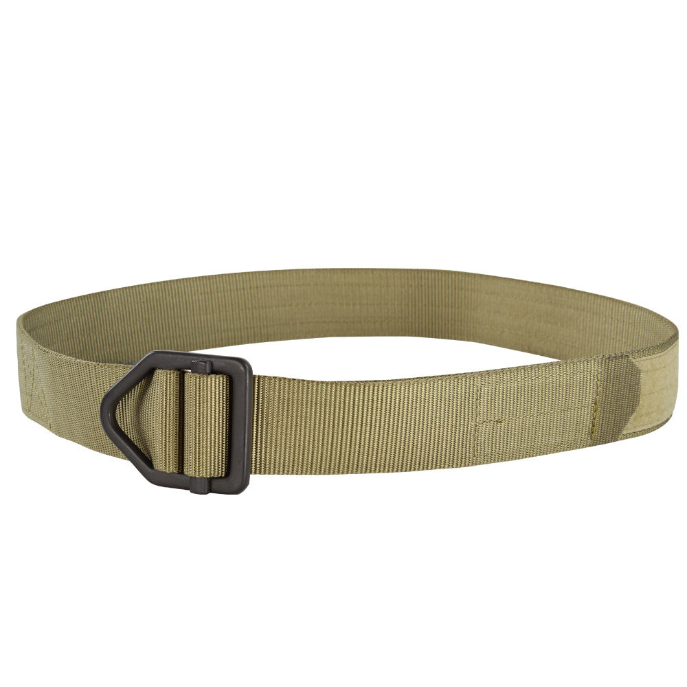 Cinturón Instructor TAN IB-003 para rescate y rápel, cinturón táctico color tan