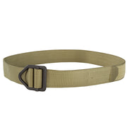 Cinturón Instructor TAN IB-003 para rescate y rápel, cinturón táctico color tan