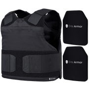 Chaleco + Placas Balistícas NIJ Level IV Elite Armor Impact