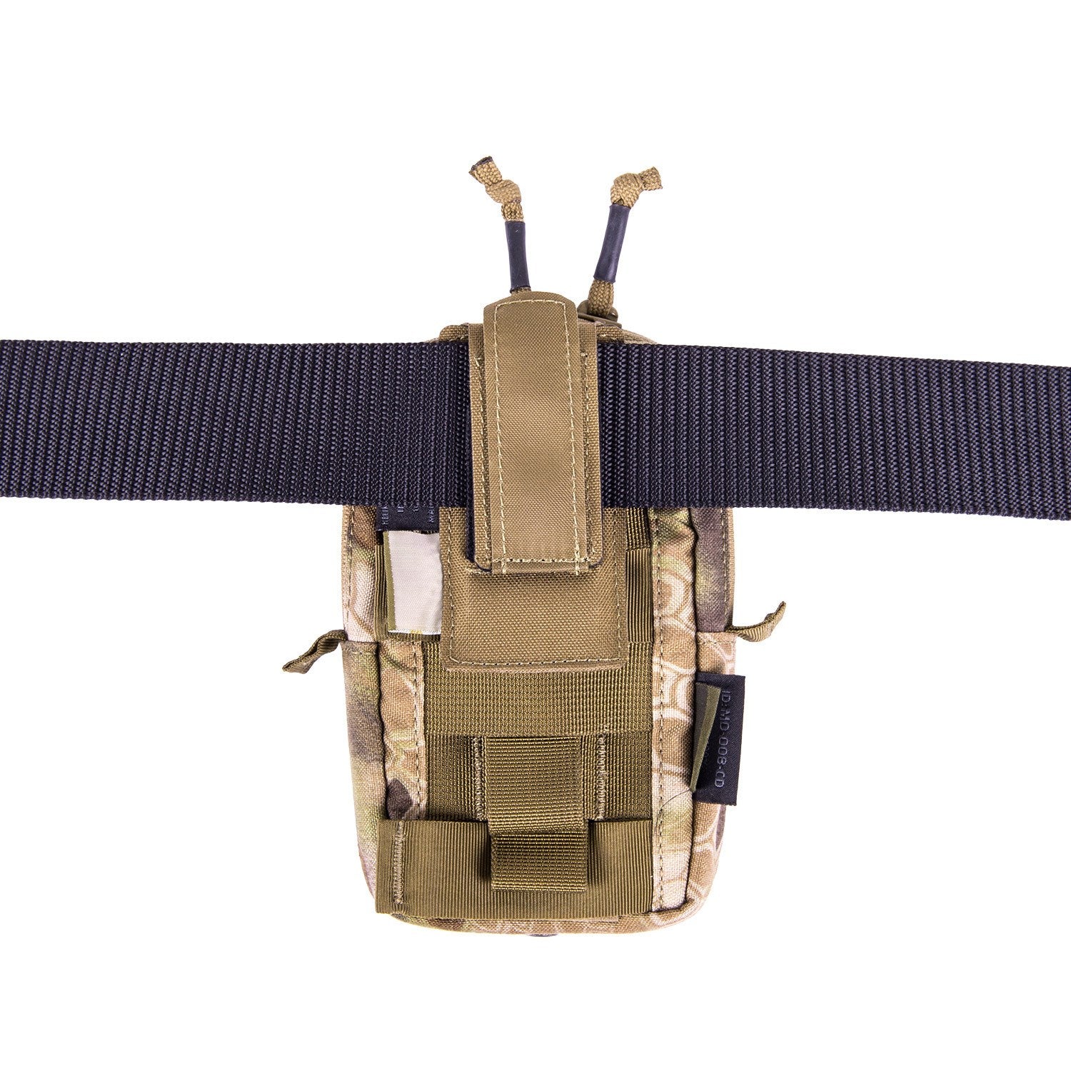 Panel opaskový MOLLE Adapter 1 Cordura negro, adaptador de cinturón