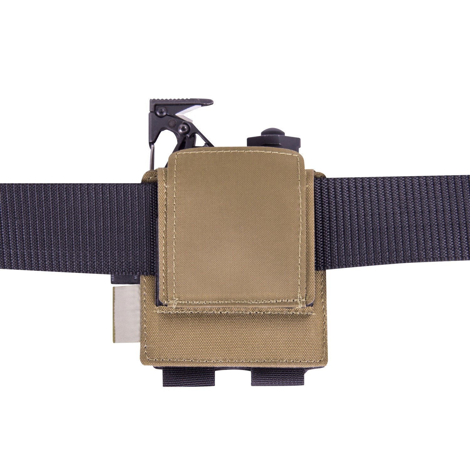 Panel adaptador MOLLE Adapter 2 Cordura negro para cinturón, nylon