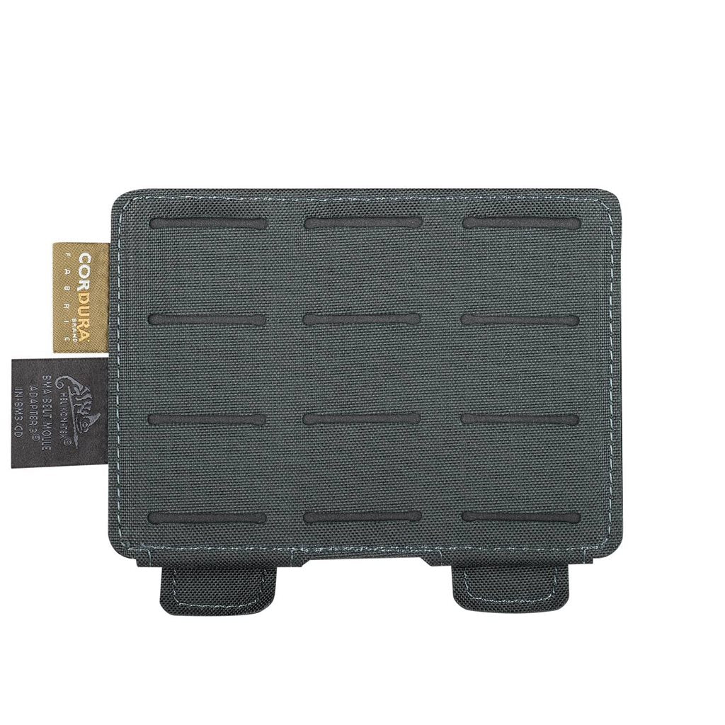 Panel de cinturón MOLLE Adapter 3 Cordura Negro, adaptador en nylon