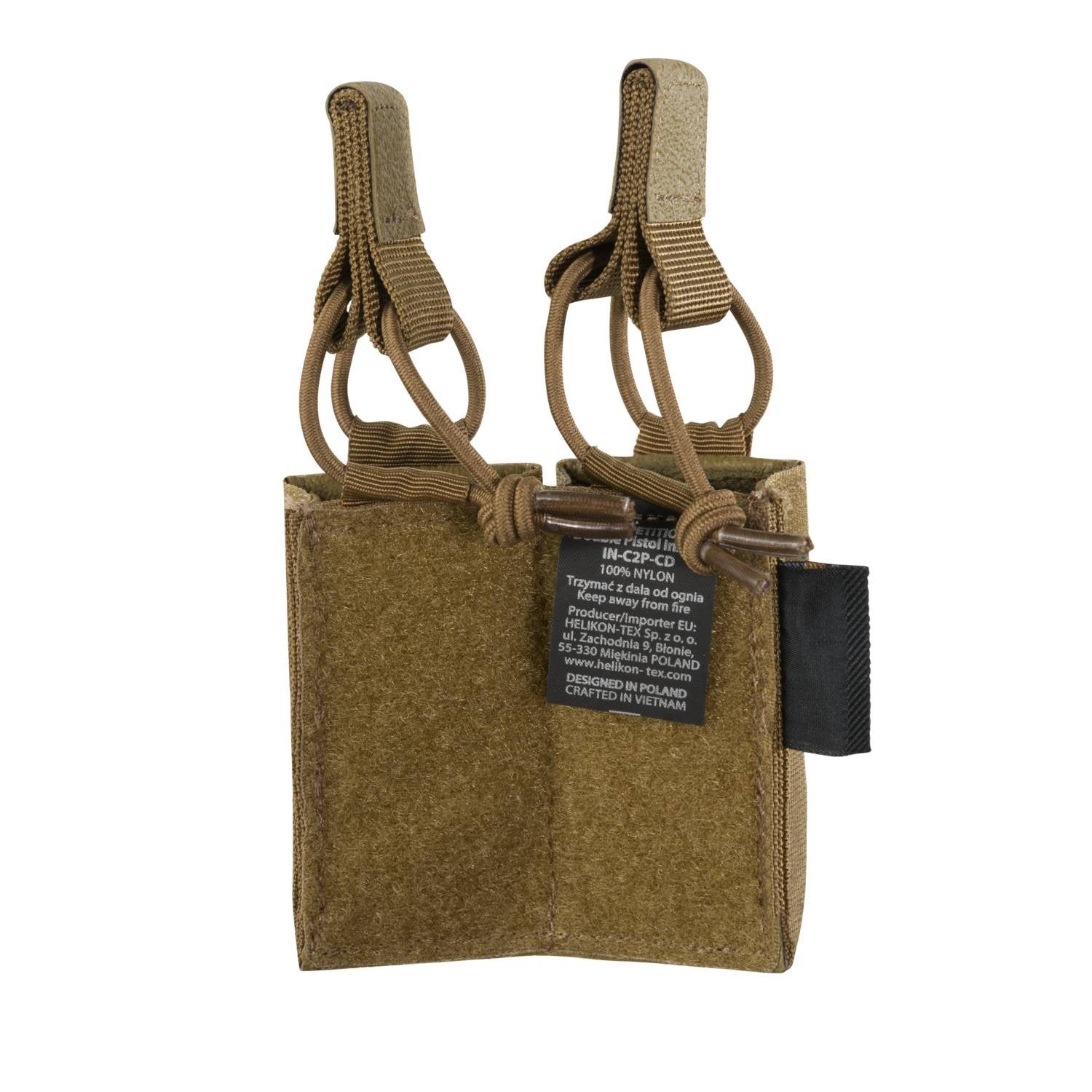 Funda COMPETITION para cargador doble COYOTE, vista delantera del portacargadores