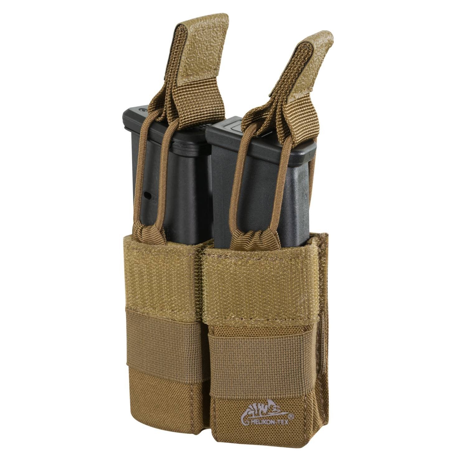 Funda COMPETITION para cargador doble COYOTE, vista delantera del portacargadores