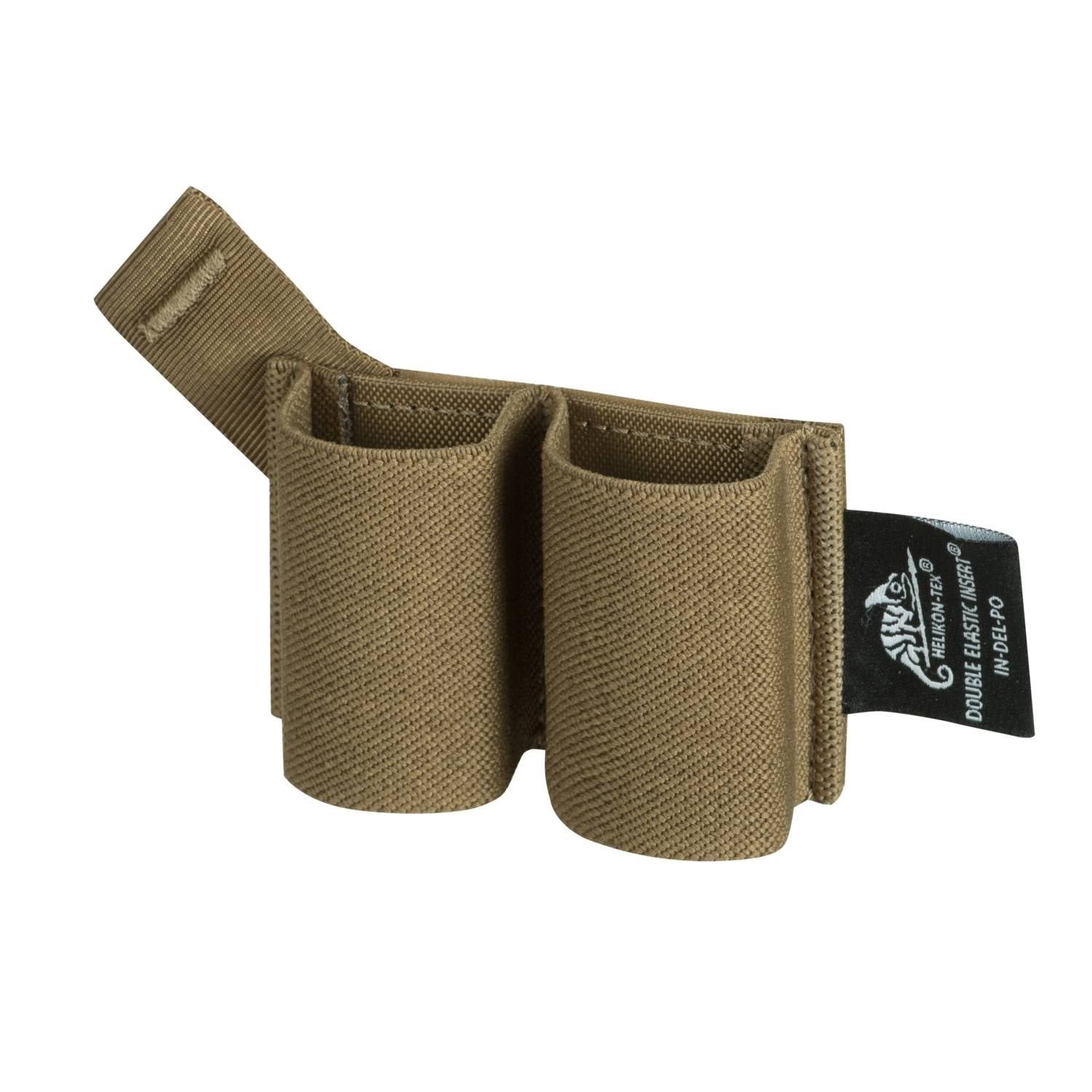 Insert elástico HELIKON-TEX para dos cargadores de pistola, color negro