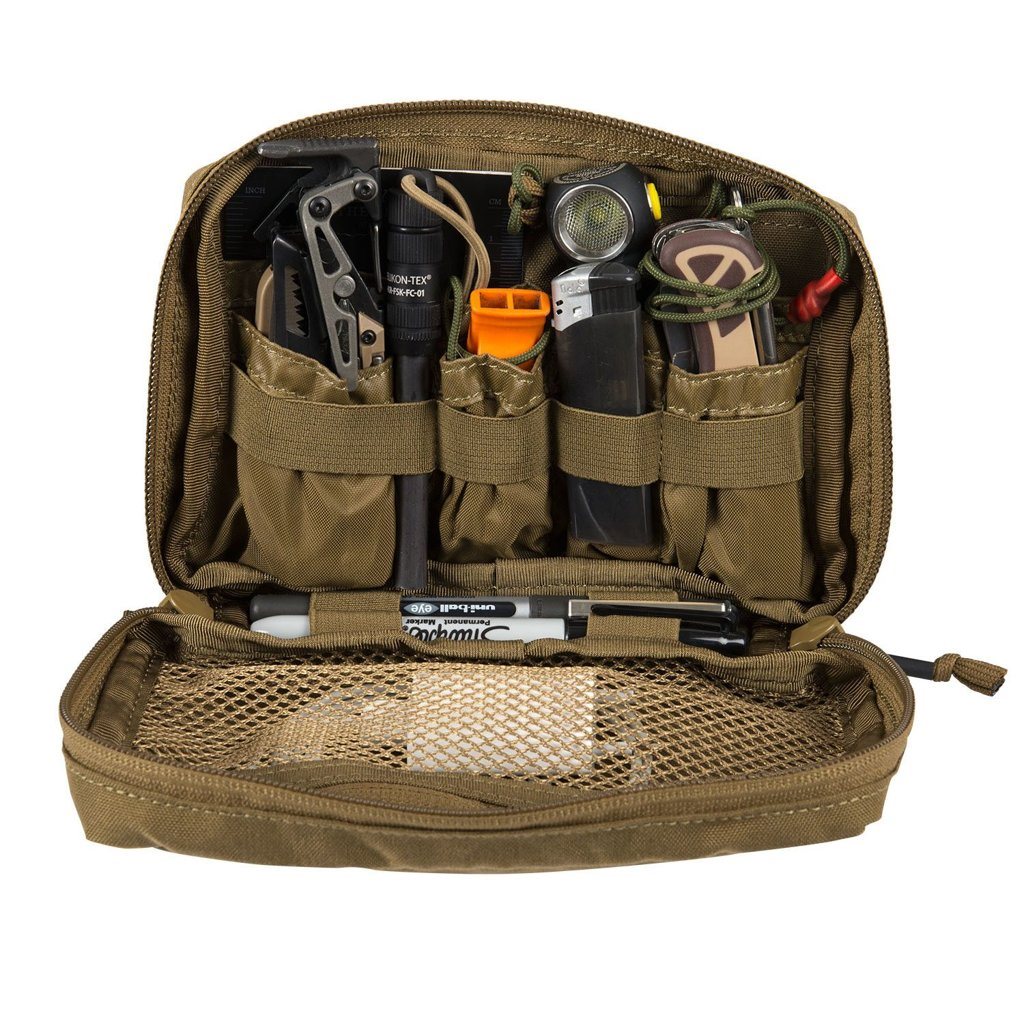 Estuche EDC Insert Negro, funda organizadora con cierre bidireccional