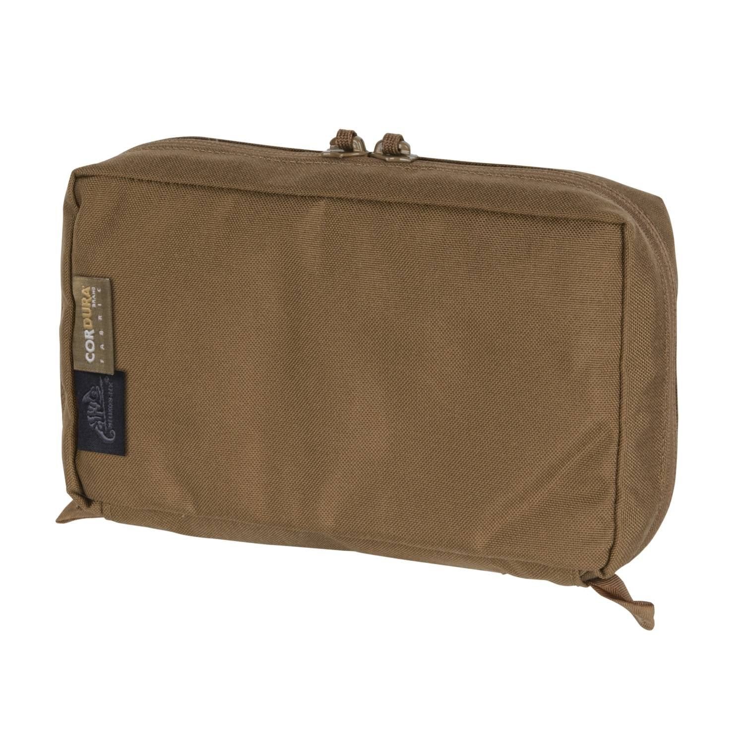 Funda EDC INSERT negra con cremallera de doble sentido y organizador interior