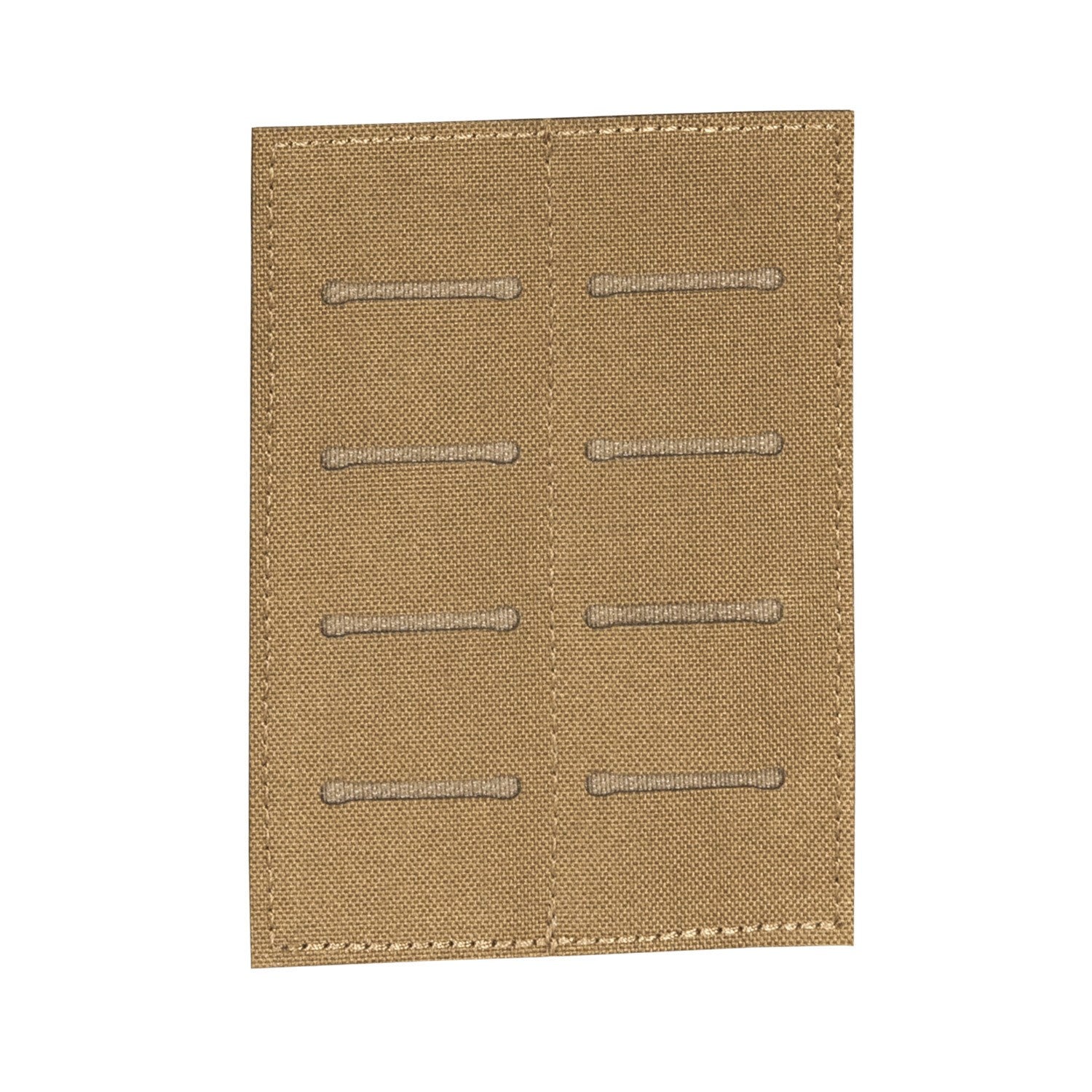 Panel MOLLE INSERT 2 Cordura negro con cierre velcro y tejido MOLLE en dos columnas