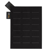 Panel MOLLE Insert 3® Cordura® negro con fijación por velcro para mochila
