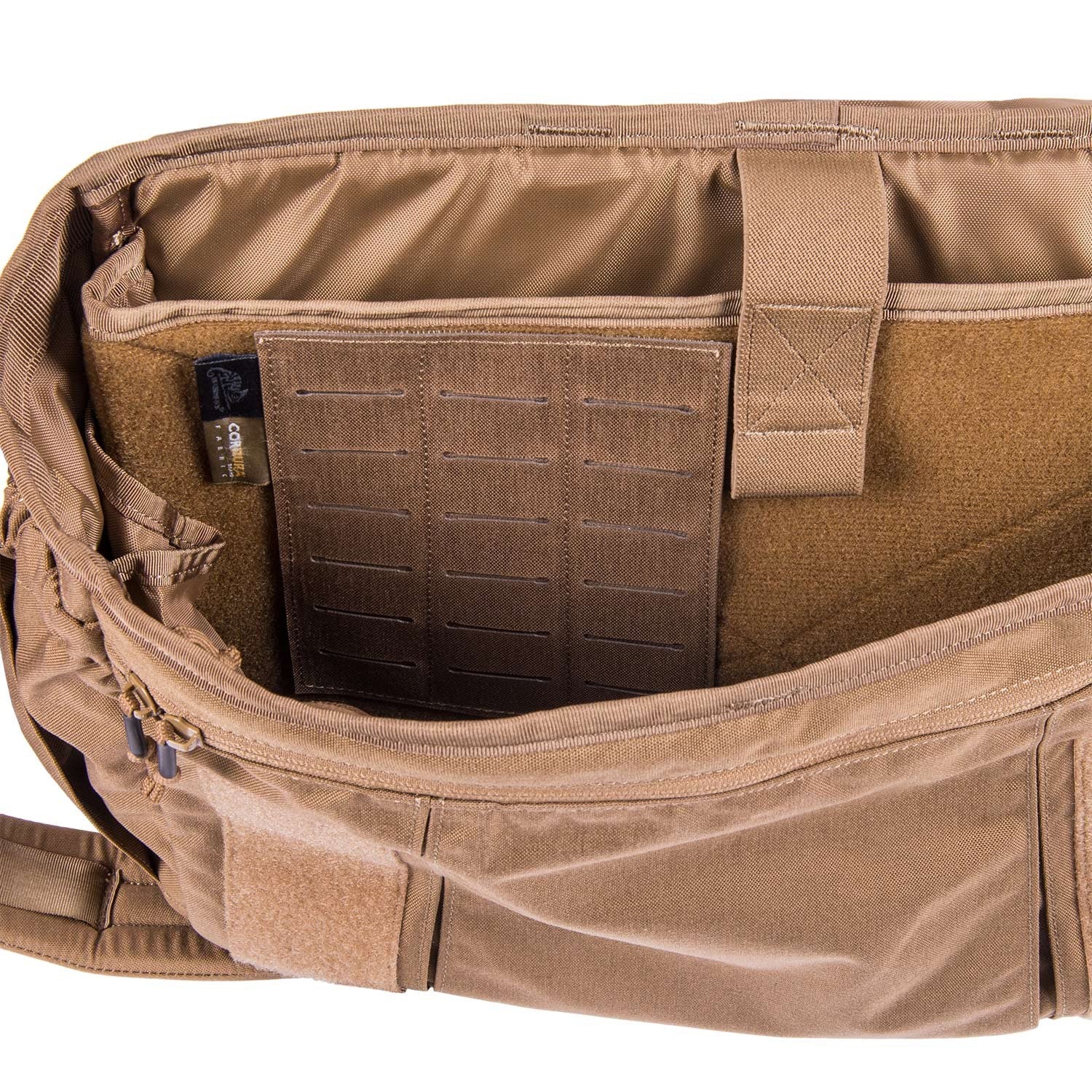 Panel MOLLE Insert 3® Cordura® negro con fijación por velcro para mochila