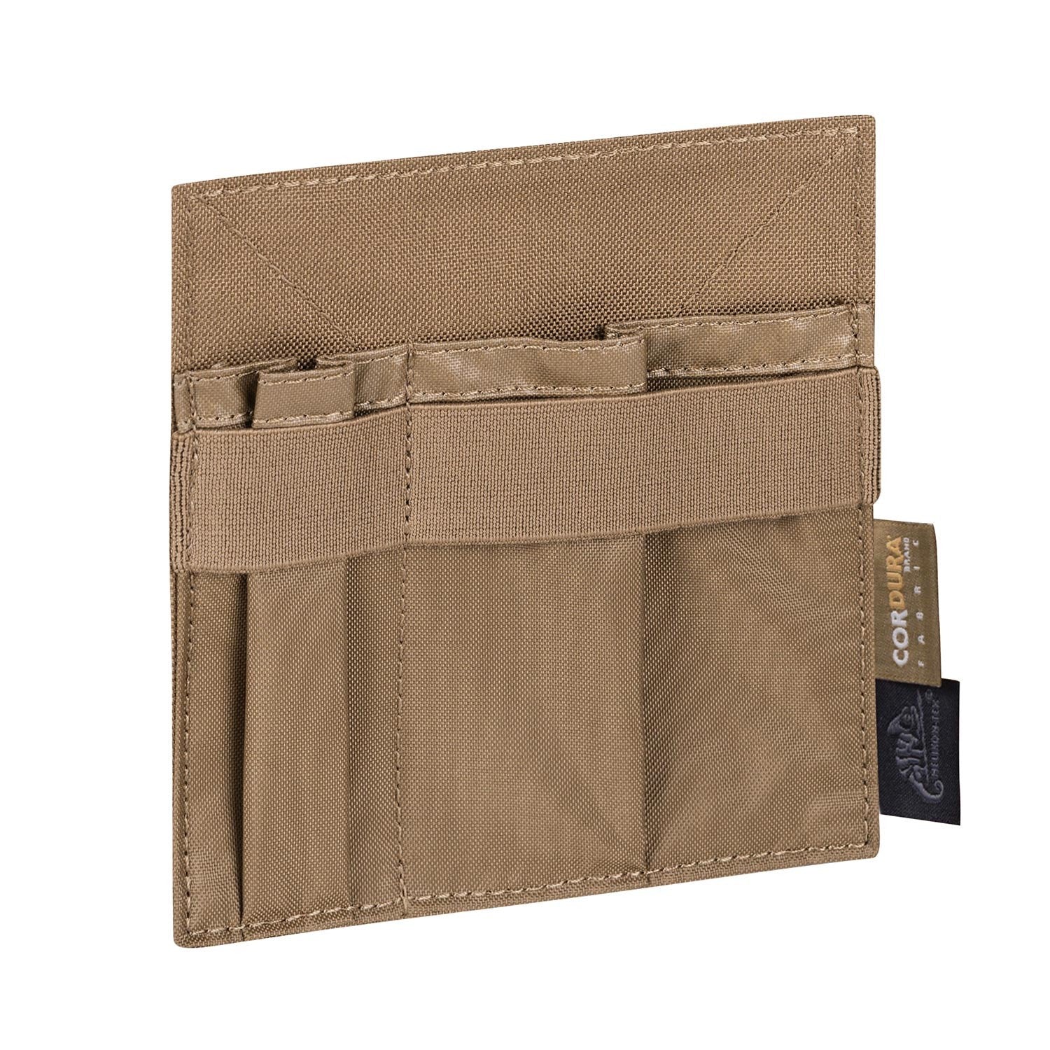 Insert organizador MEDIUM negro, 100% nylon, 2 tiras elásticas, 3 bolsillos