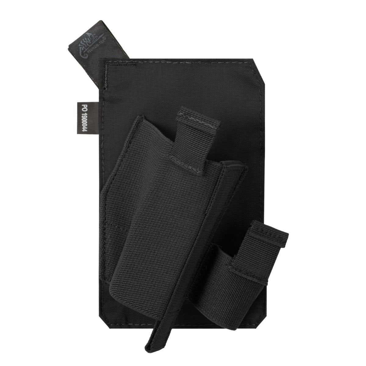 Funda para arma INSERT® negra en nylon con velcro trasero