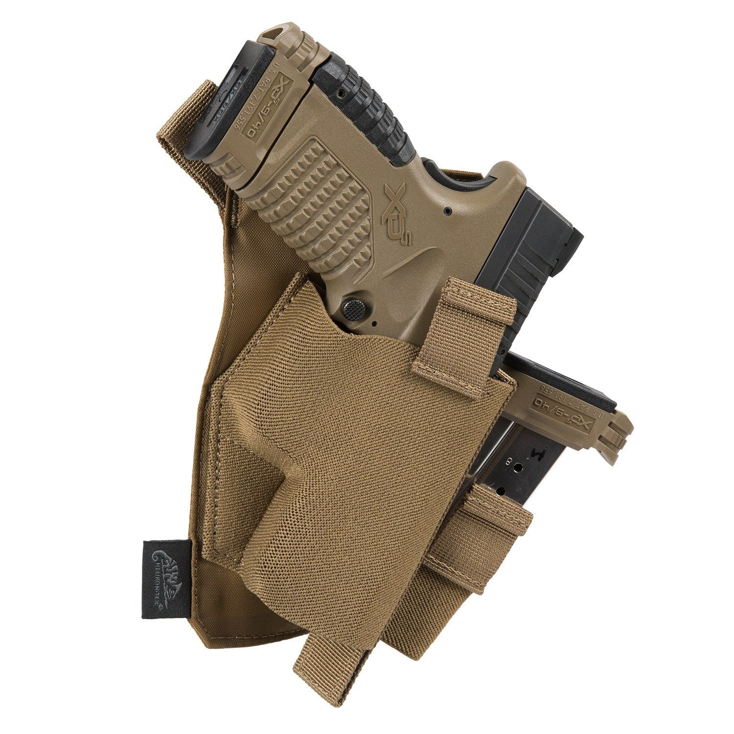Funda para arma INSERT® negra en nylon con velcro trasero