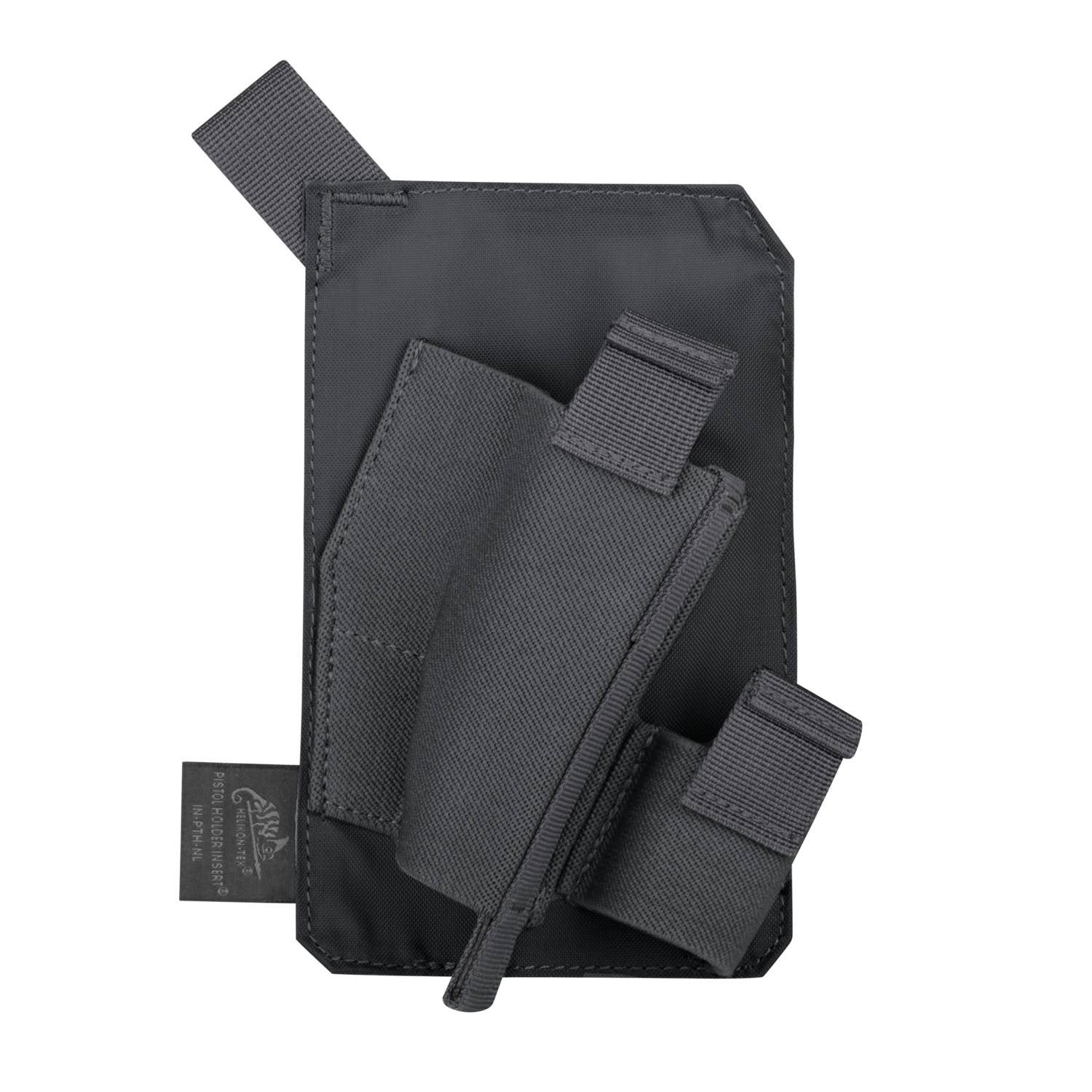 Funda para arma INSERT® negra en nylon con velcro trasero