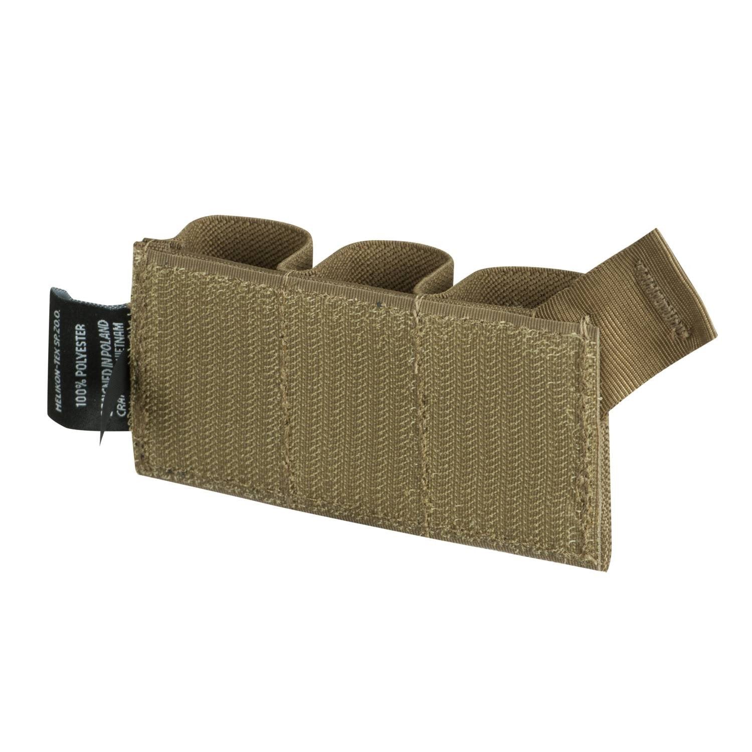 Insert ELASTIC para tres cargadores de pistola en negro de HELIKON-TEX